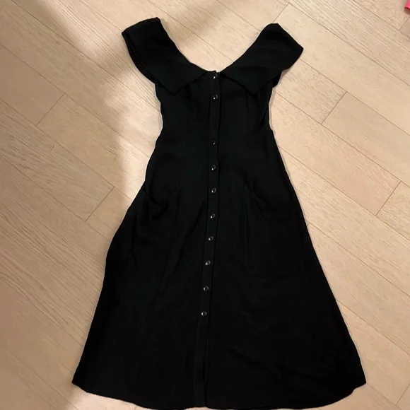 Reformation Off the Shoulder Midi Dress - Picture 1 of 13